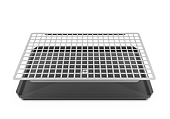 Решетка для бекона GN1/1 530х325х40 Unox TG945 с поддоном в компании ШефСтор
